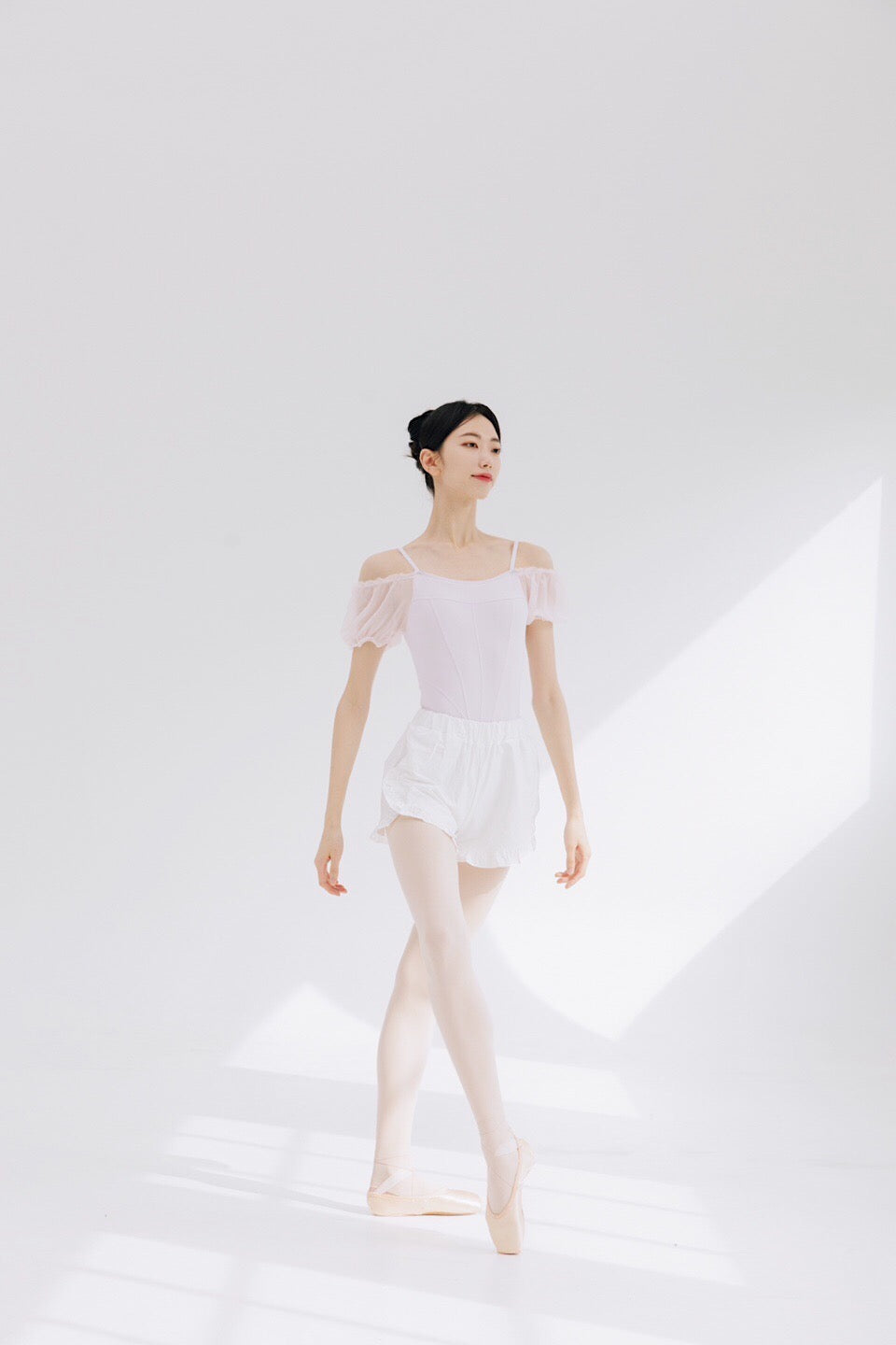 Jete Shorts Blanc [Ode on Tutu]