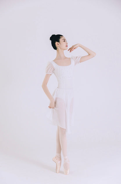 10% OFF Daphne Leotard White [Ode on Tutu]
