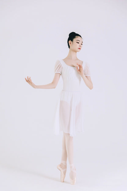10% OFF Daphne Leotard White [Ode on Tutu]