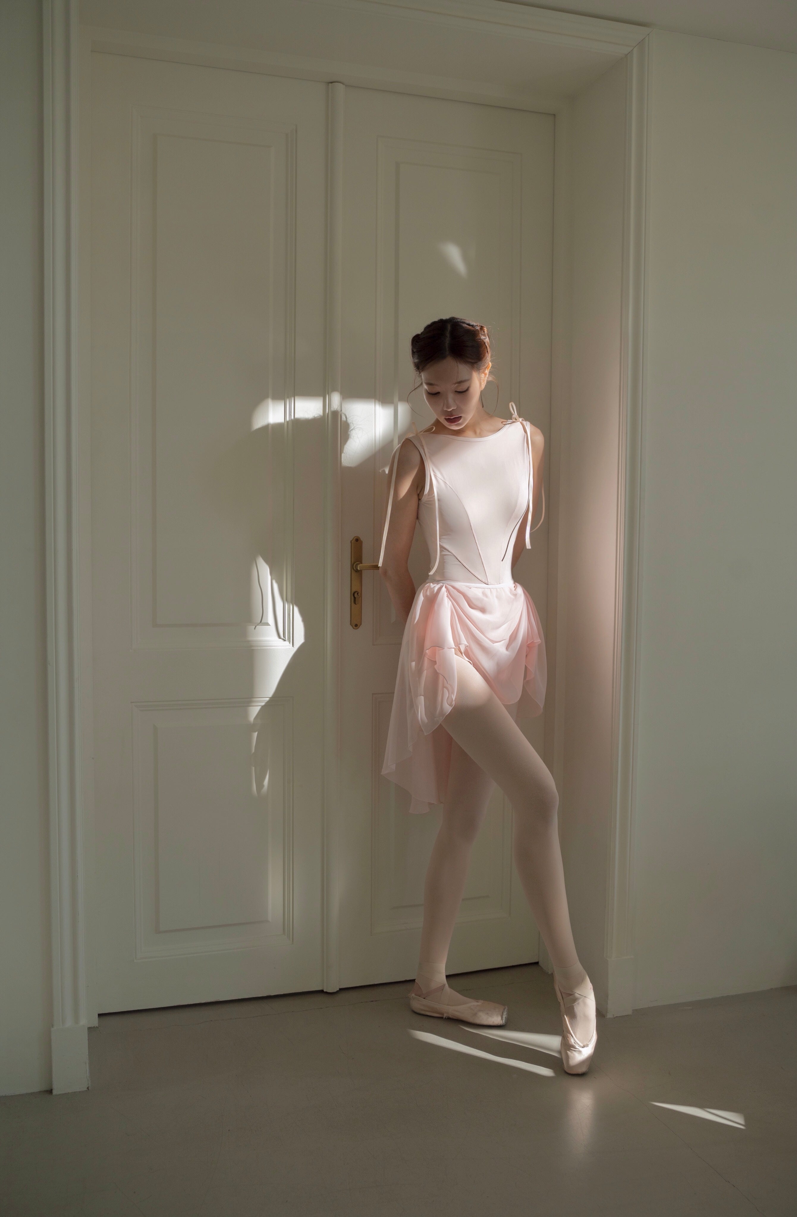 ode on tutu バレエ　レオタード　Sサイズ Pointe Shoes Leotard [Ode on Tutu]