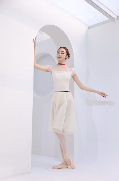 20% OFF Conservatoire Leotard Vintage Cream [Ode on Tutu]