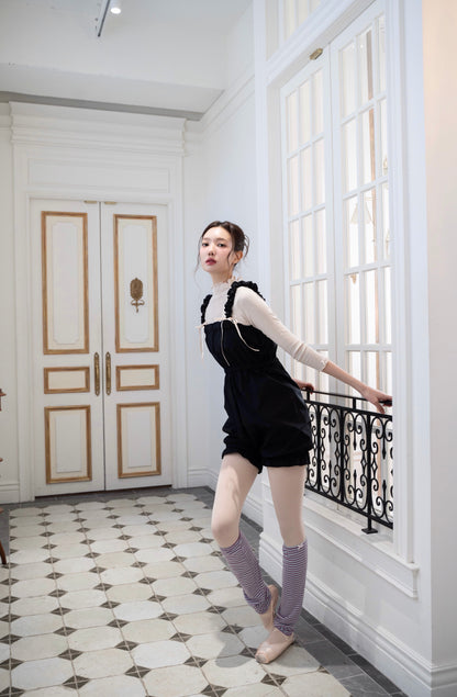 Bebe Romper Black [Ode on Tutu]