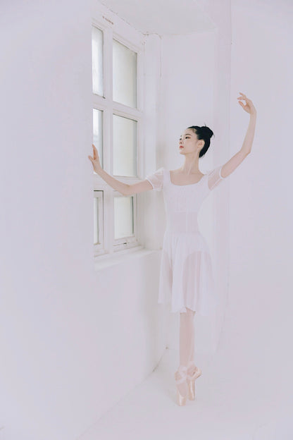 10% OFF Daphne Leotard White [Ode on Tutu]