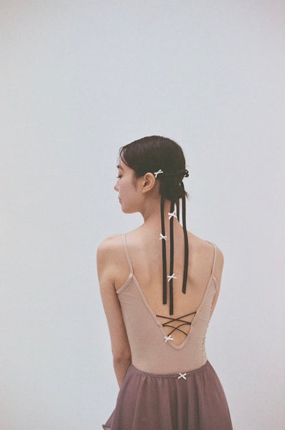 20% OFF Twin Leotard Beige [Ode on Tutu]