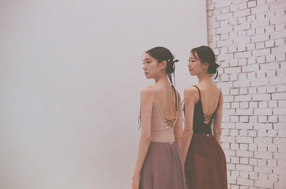 20% OFF Twin Leotard Beige [Ode on Tutu]