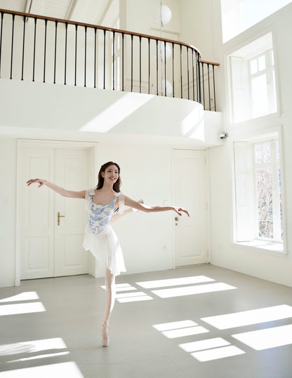 Toile de Jouy Leotard [Ode on Tutu]