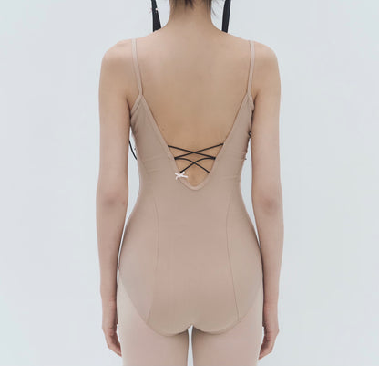 20% OFF Twin Leotard Beige [Ode on Tutu]
