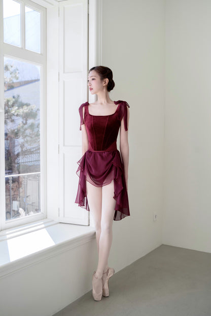 Garnet Leotard [Ode on Tutu]