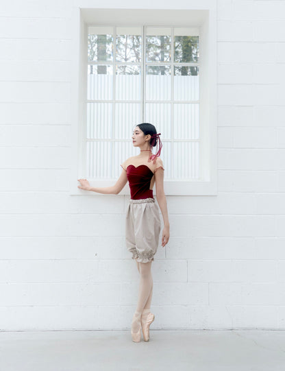 Bebe Pants Beige [Ode on Tutu]