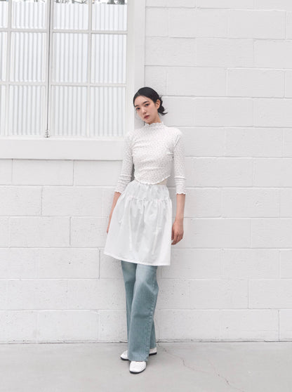 10% OFF Corset Cover Top Flower [Ode on Tutu]