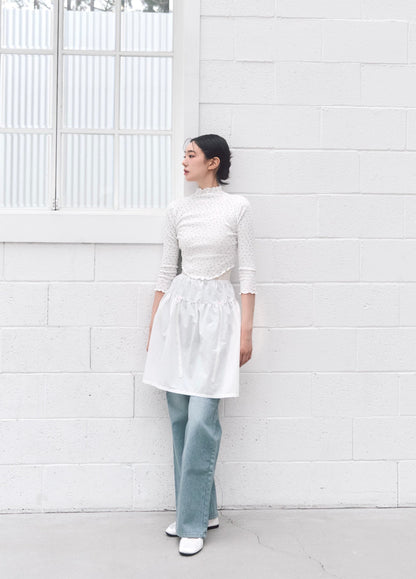 10% OFF Corset Cover Top Flower [Ode on Tutu]