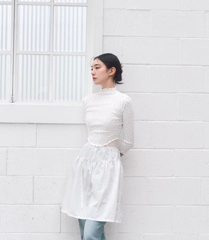 10% OFF Corset Cover Top Flower [Ode on Tutu]