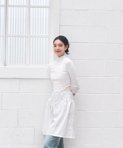 10% OFF Corset Cover Top Flower [Ode on Tutu]