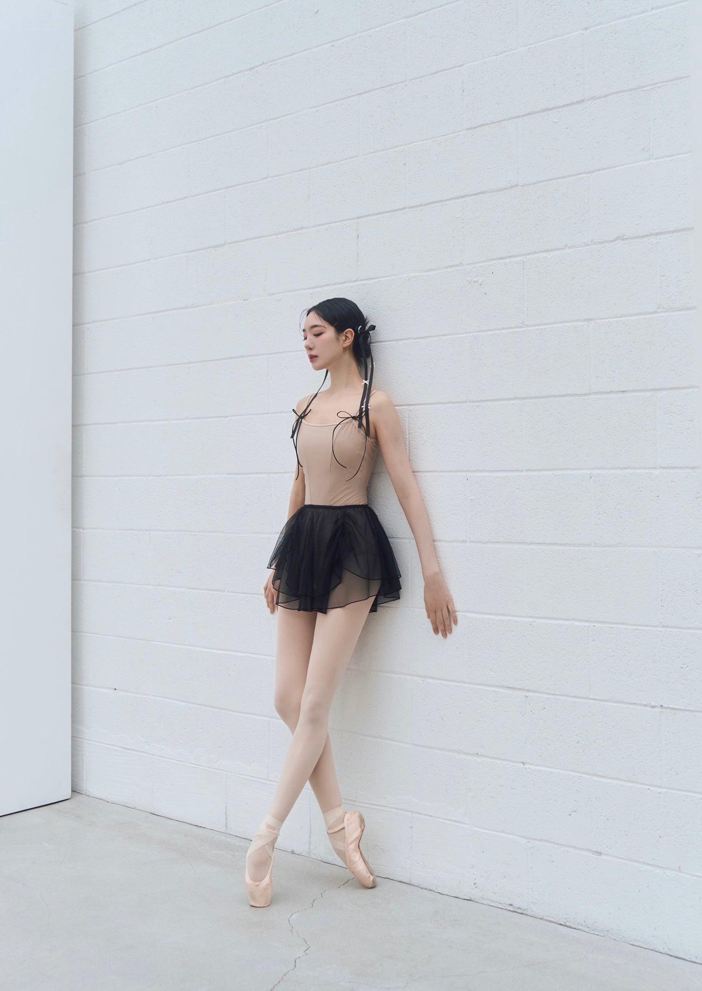 Twin Leotard Beige [Ode on Tutu]