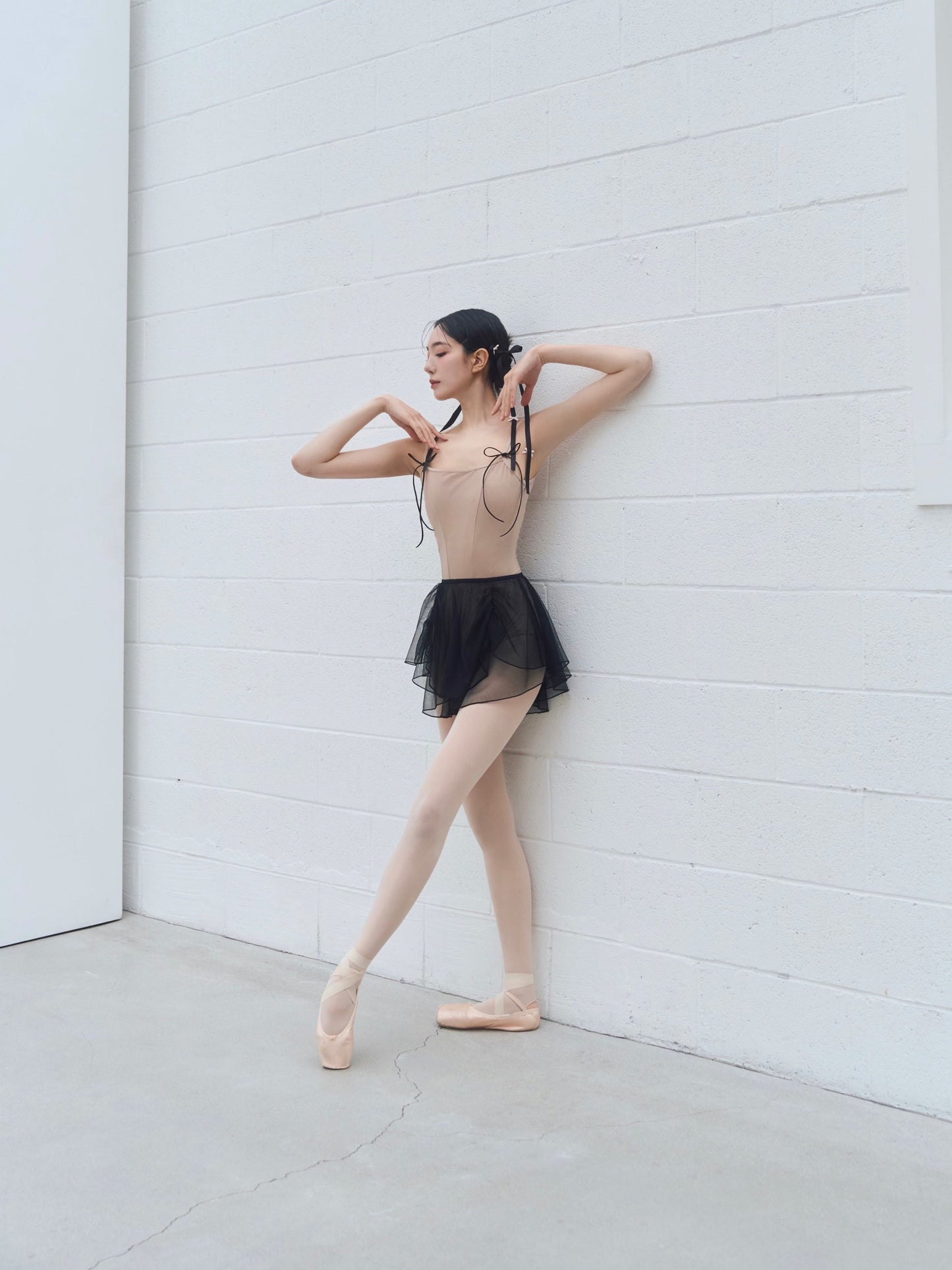 Twin Leotard Beige [Ode on Tutu]