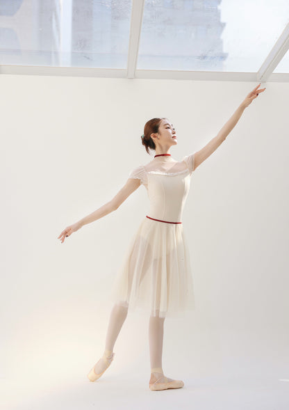 20% OFF Conservatoire Leotard Vintage Cream [Ode on Tutu]