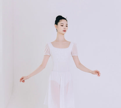 10% OFF Daphne Leotard White [Ode on Tutu]