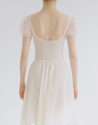 When You Are Alone Skirt Gold Beige [Ode on Tutu]