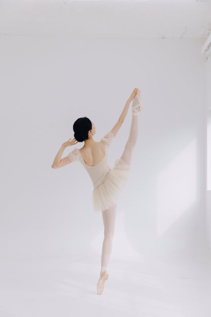 20% OFF Daphne Leotard Gold Beige [Ode on Tutu]