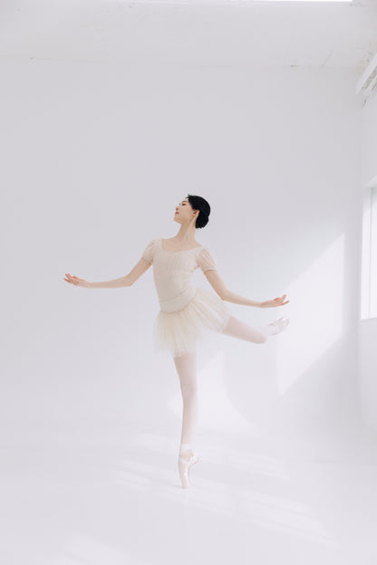 20% OFF Daphne Leotard Gold Beige [Ode on Tutu]