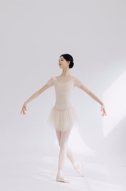 20% OFF Daphne Leotard Gold Beige [Ode on Tutu]