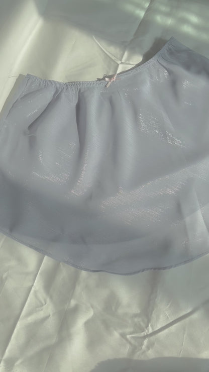 Mirror Skirt Misty Blue [Ode on Tutu]