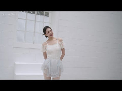 Cream Soda Leotard [Ode on Tutu]